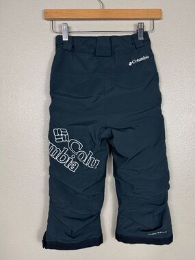 Columbia powder stash snow pants black unisex EUC